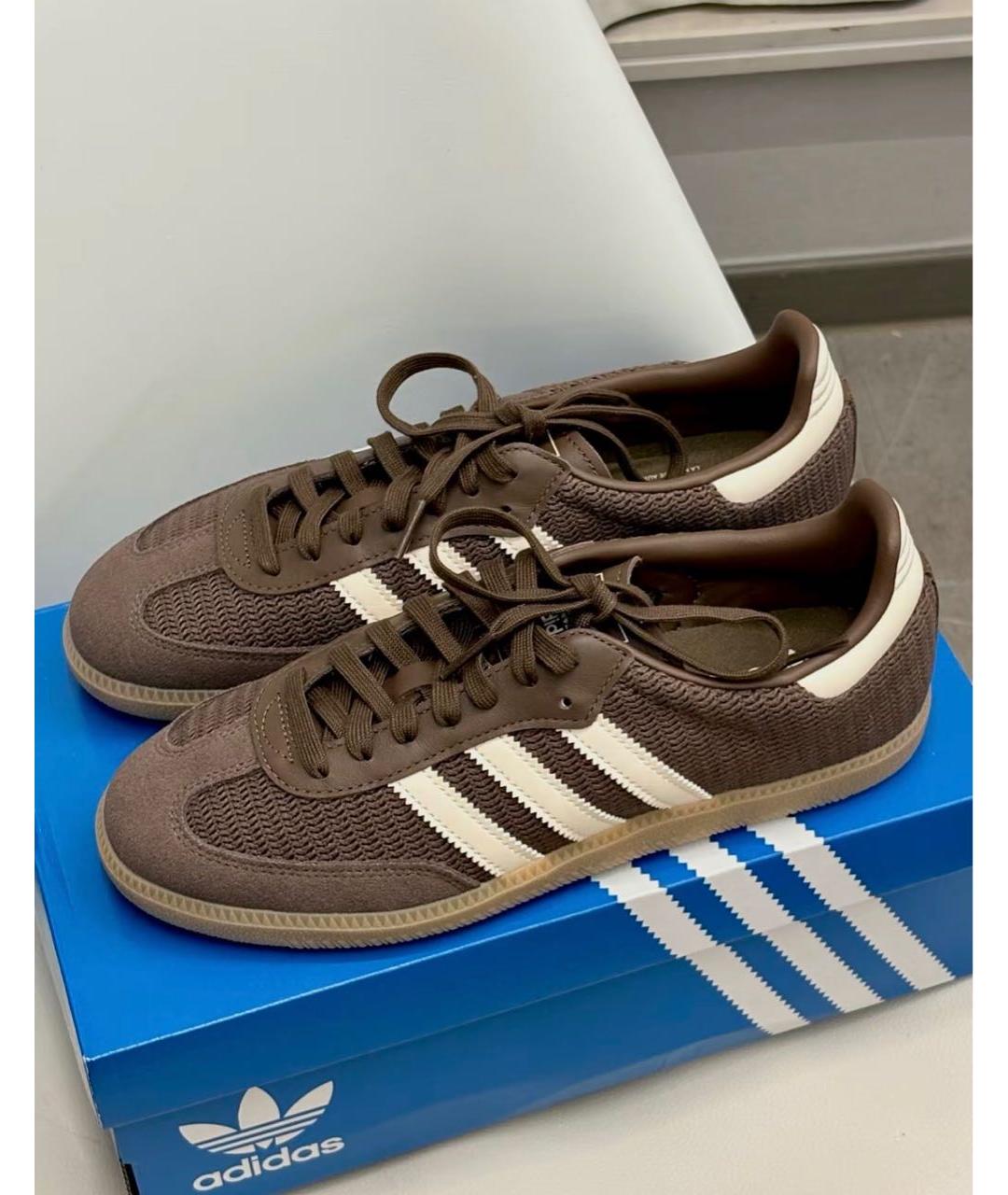 ADIDAS Коричневые кроссовки, фото 2