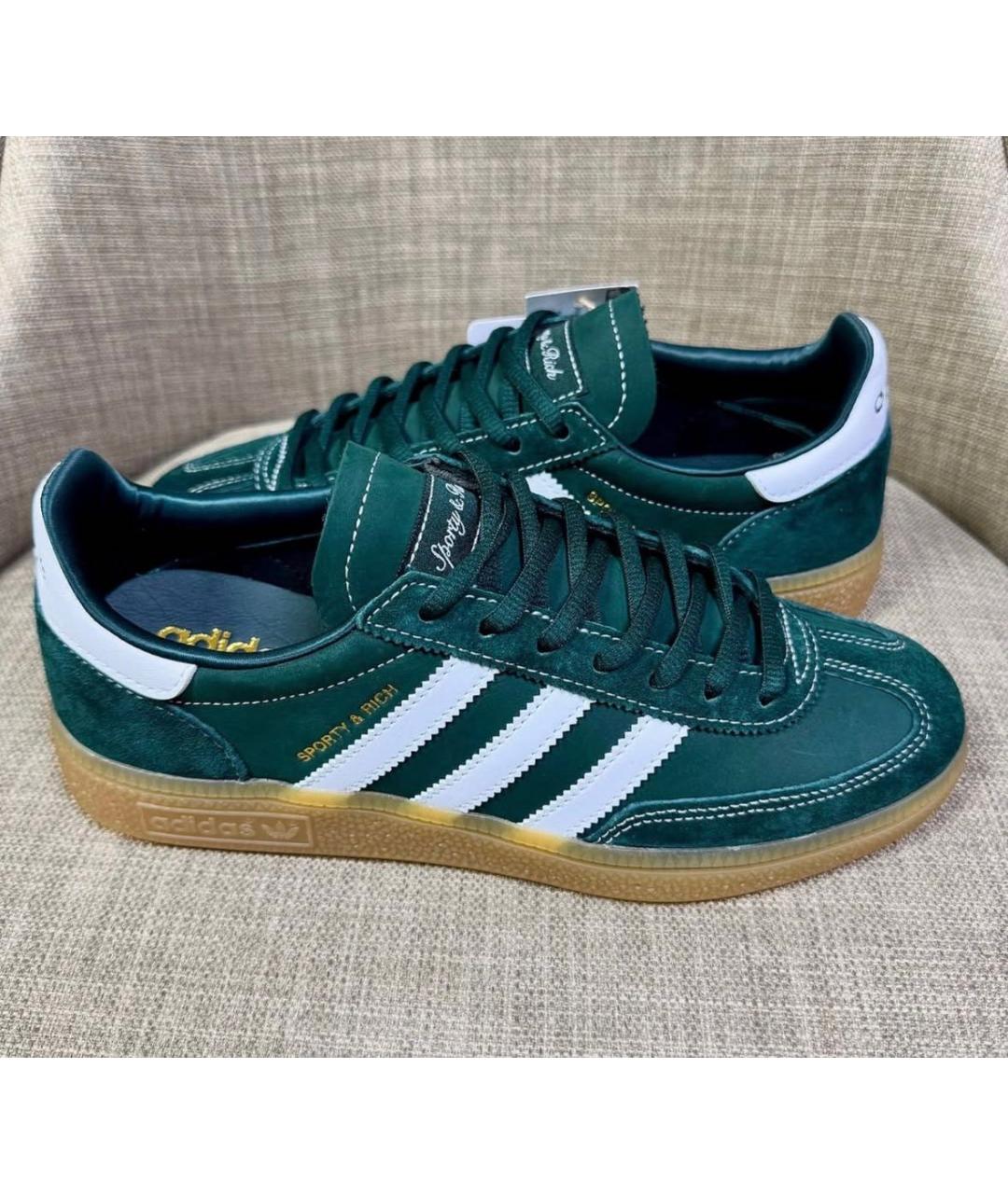 ADIDAS Зеленые кроссовки, фото 2