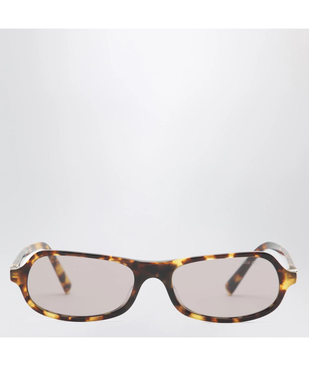 MIU MIU Мульти пластиковые солнцезащитные очки, фото 3