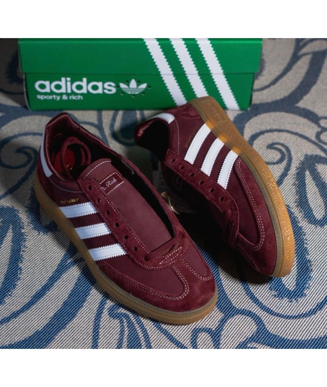 ADIDAS Бордовые кроссовки, фото 2