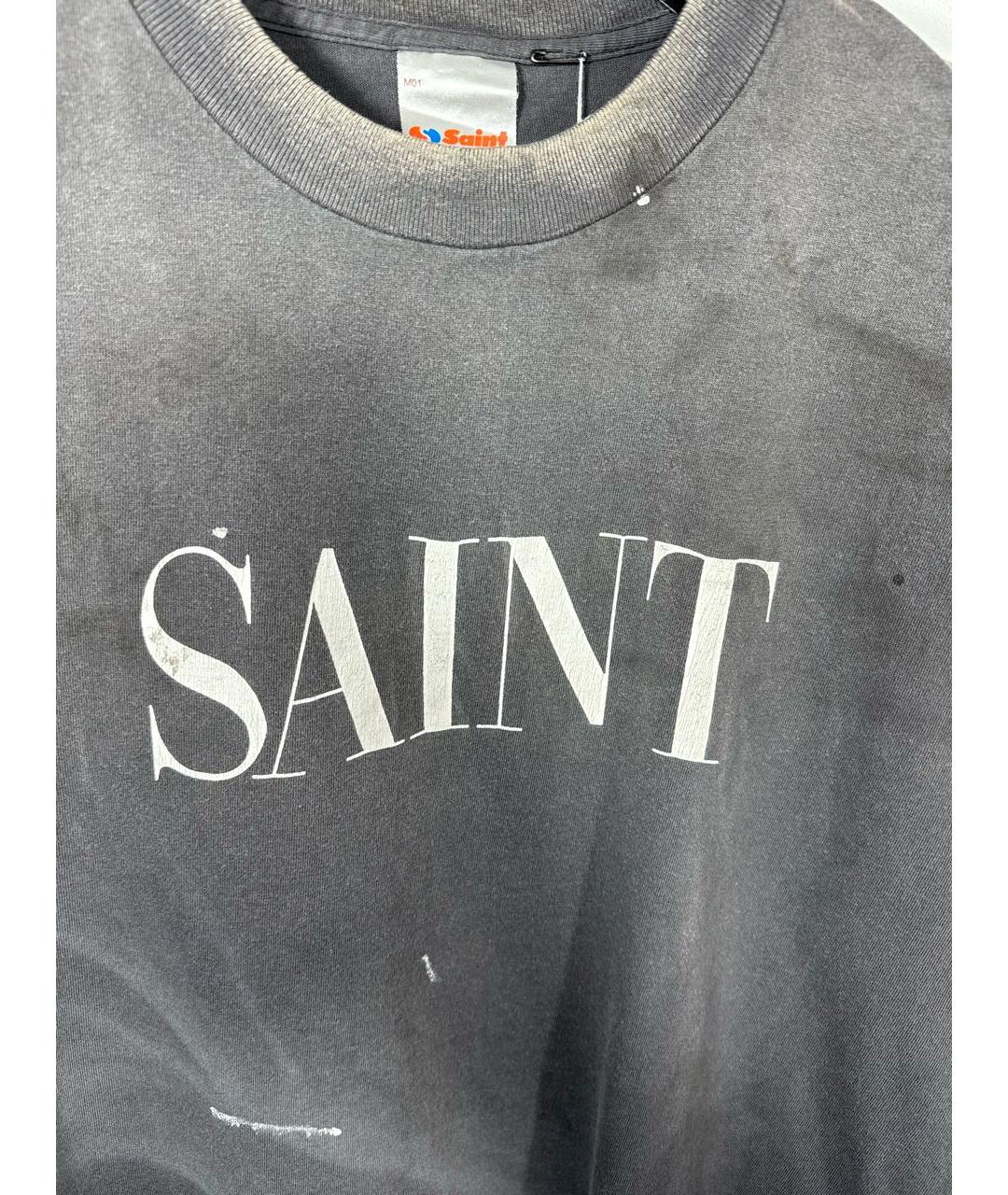 SAINT Mxxxxxx Серая футболка, фото 4