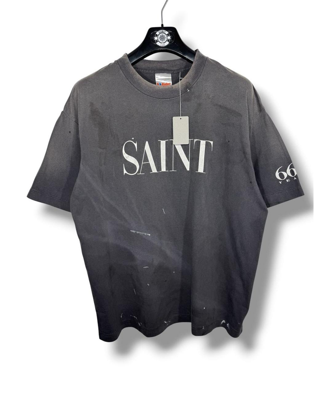 SAINT Mxxxxxx Серая футболка, фото 6