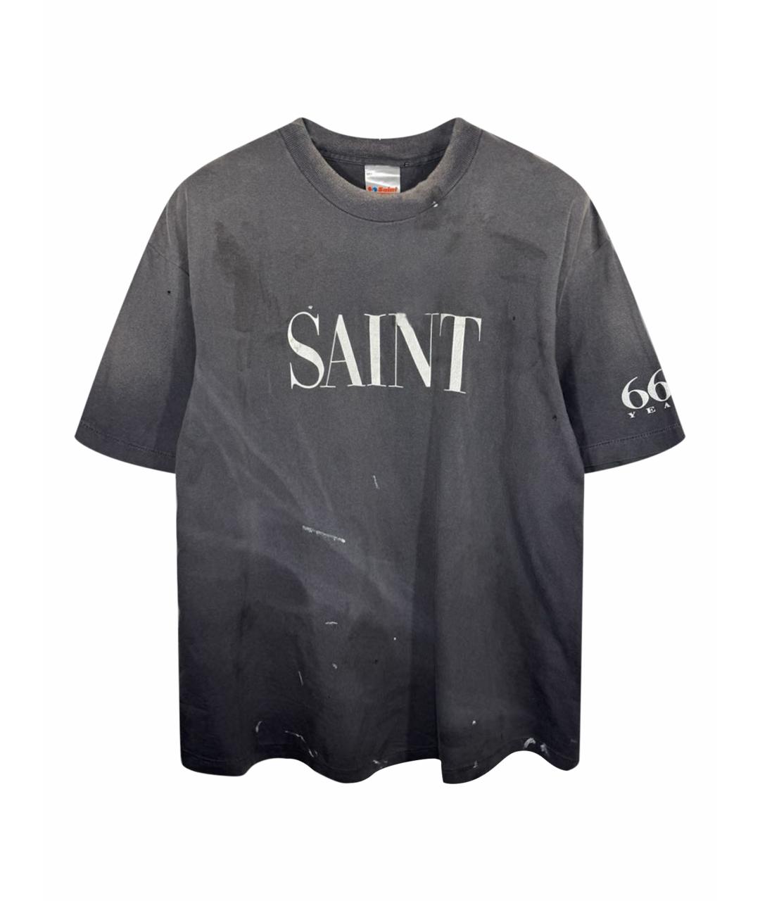 SAINT Mxxxxxx Серая футболка, фото 1