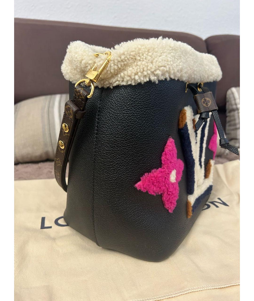 LOUIS VUITTON Коричневая кожаная сумка тоут, фото 2