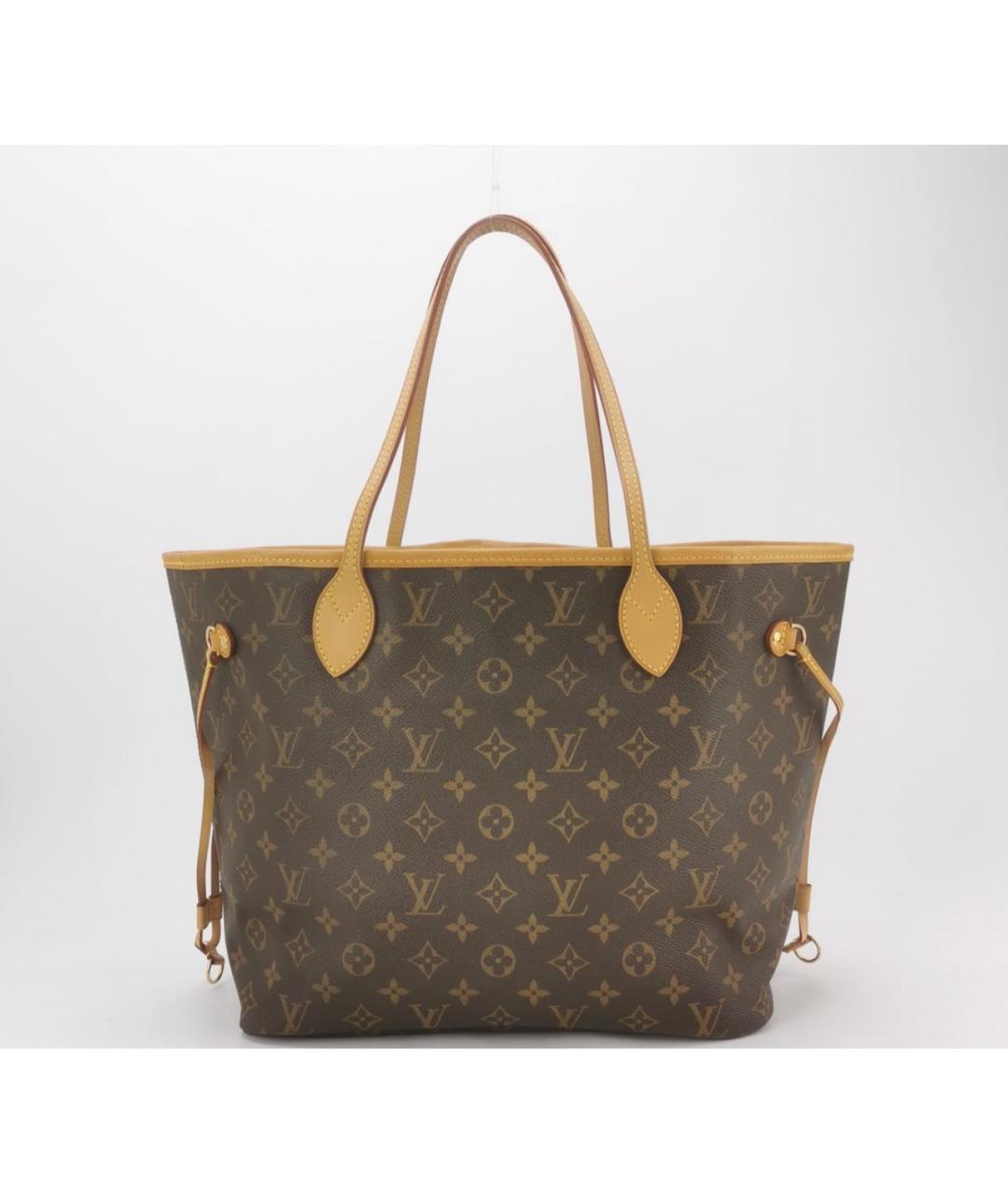 LOUIS VUITTON Коричневая сумка тоут, фото 8