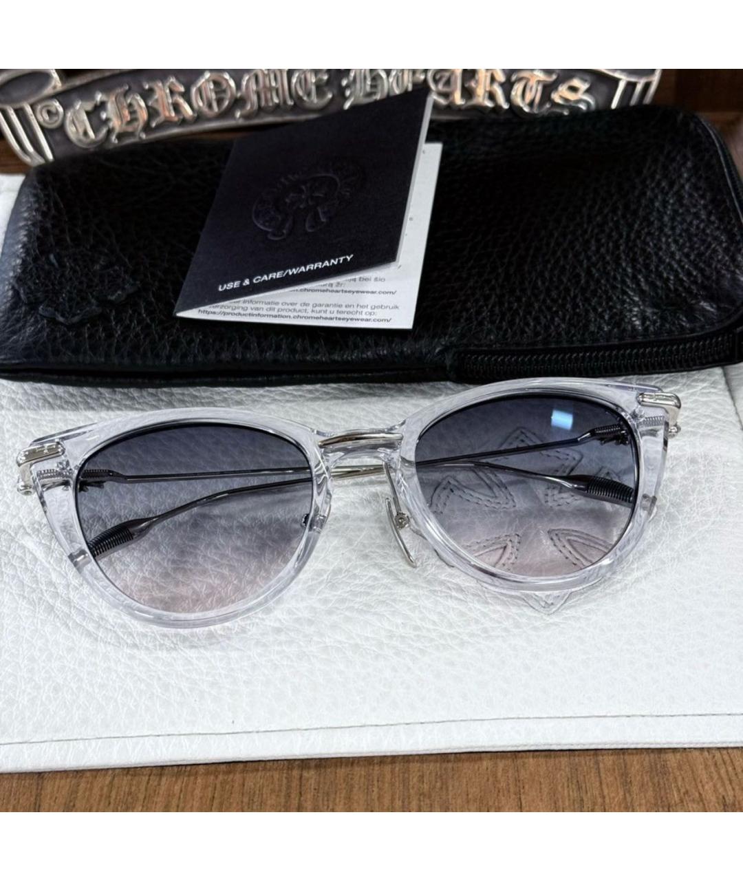 CHROME HEARTS Пластиковые солнцезащитные очки, фото 3
