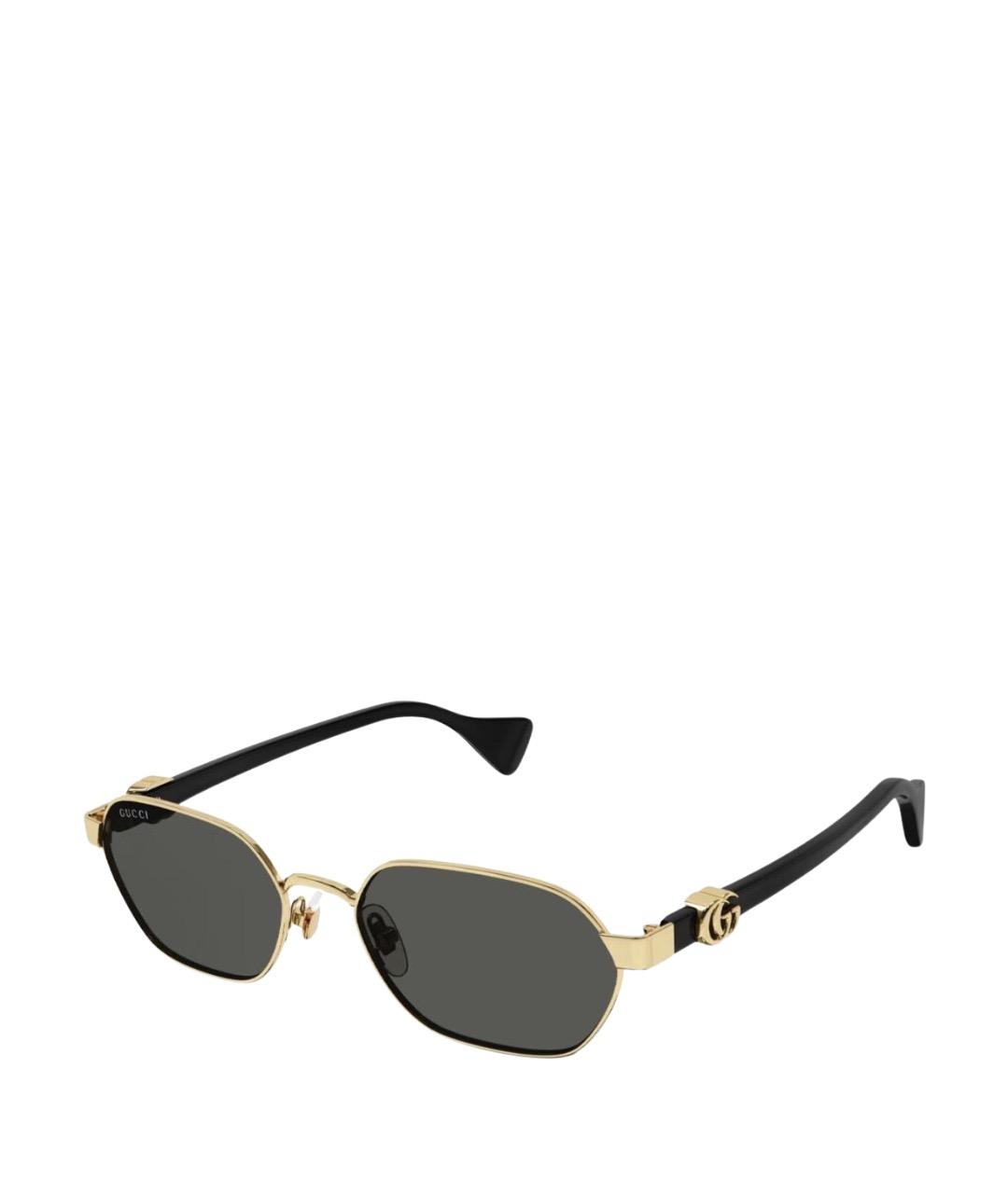 GUCCI Черные пластиковые солнцезащитные очки, фото 1