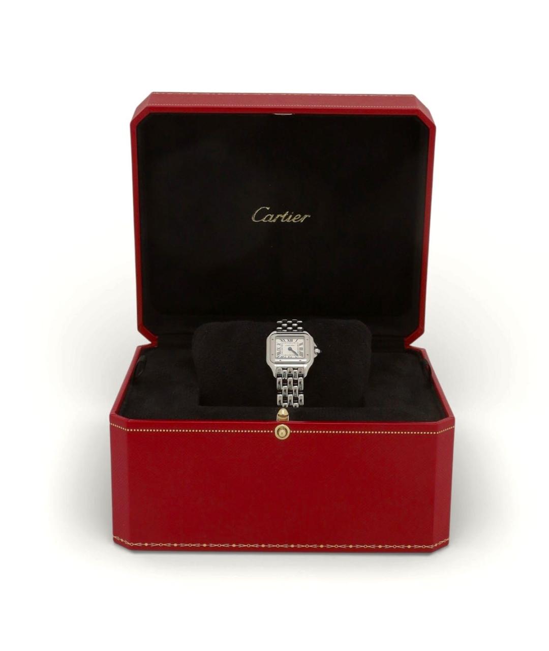 CARTIER Серебряные металлические часы, фото 3