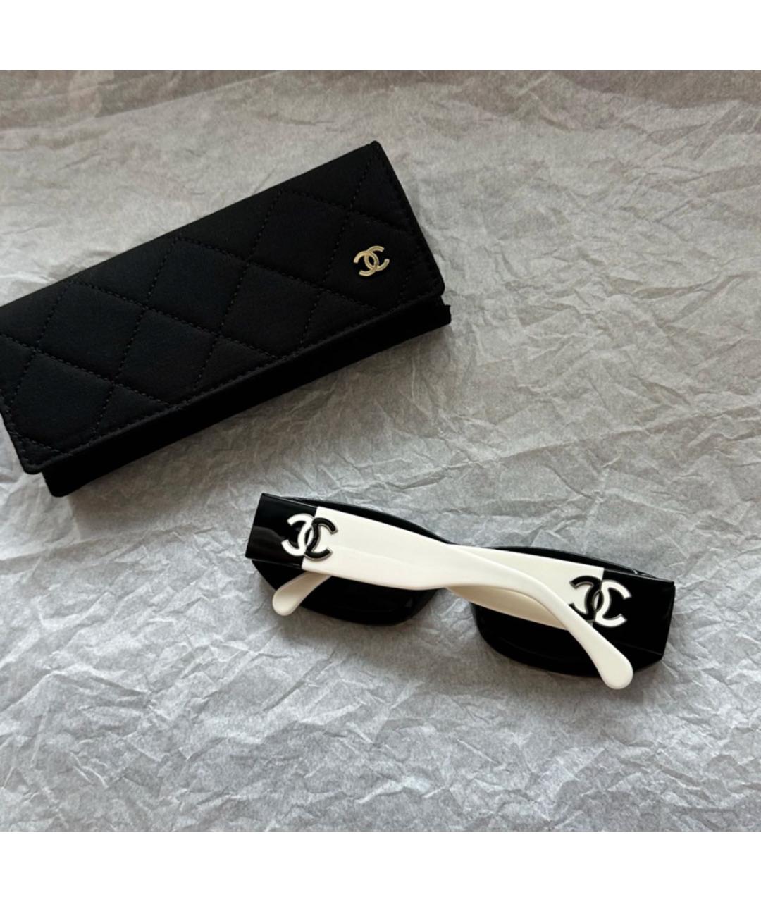 CHANEL Пластиковые солнцезащитные очки, фото 5