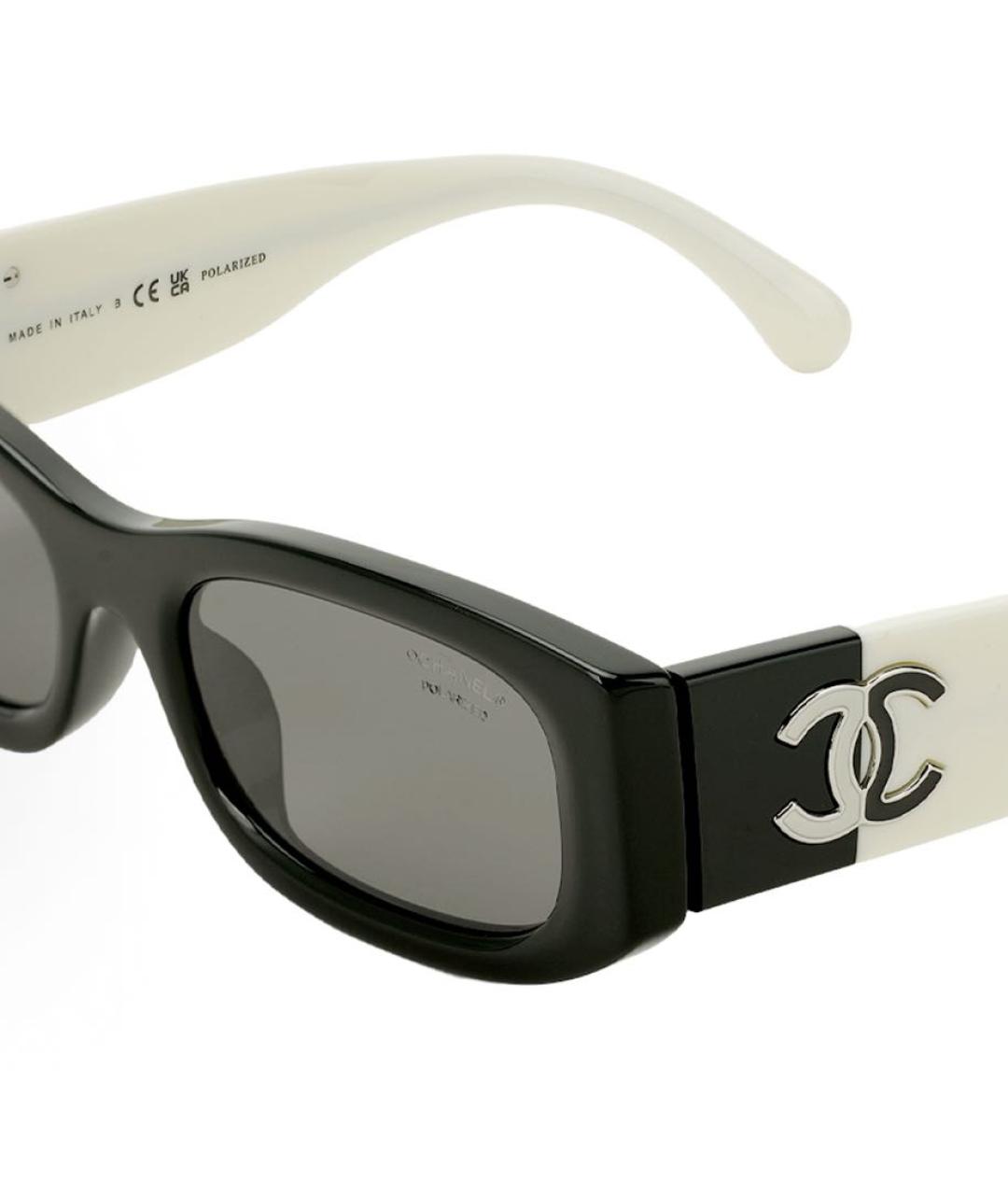 CHANEL Пластиковые солнцезащитные очки, фото 3