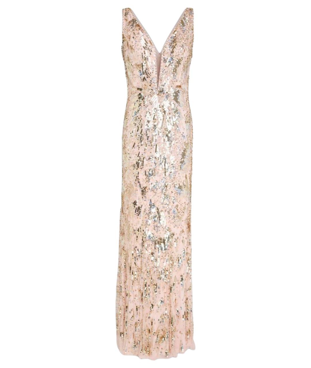 JENNY PACKHAM Розовое вечернее платье, фото 1