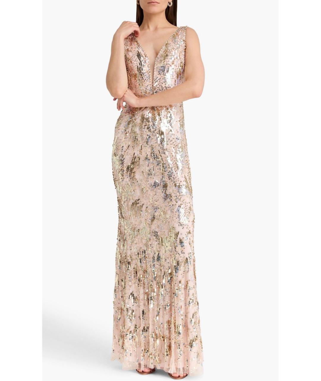 JENNY PACKHAM Розовое вечернее платье, фото 2