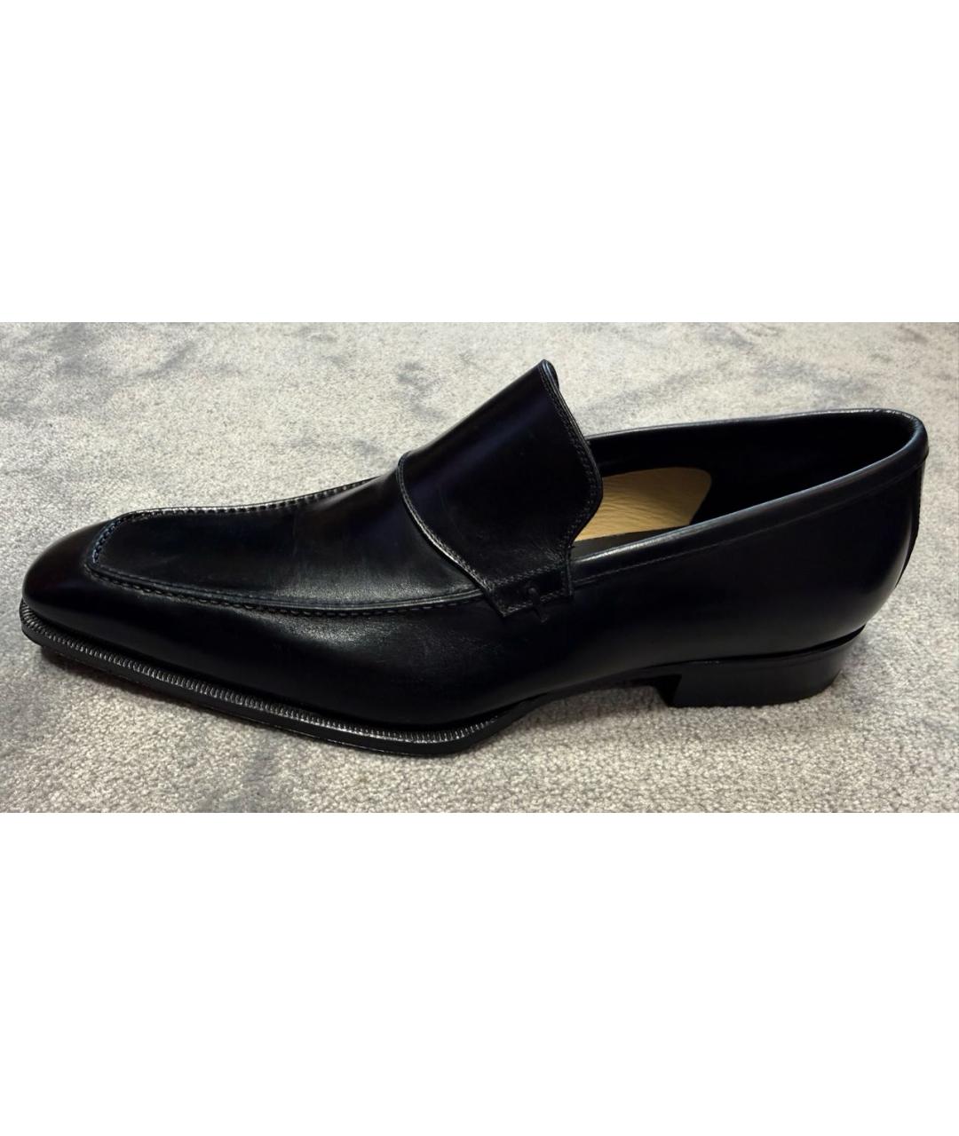 GUCCI Черные кожаные туфли, фото 9