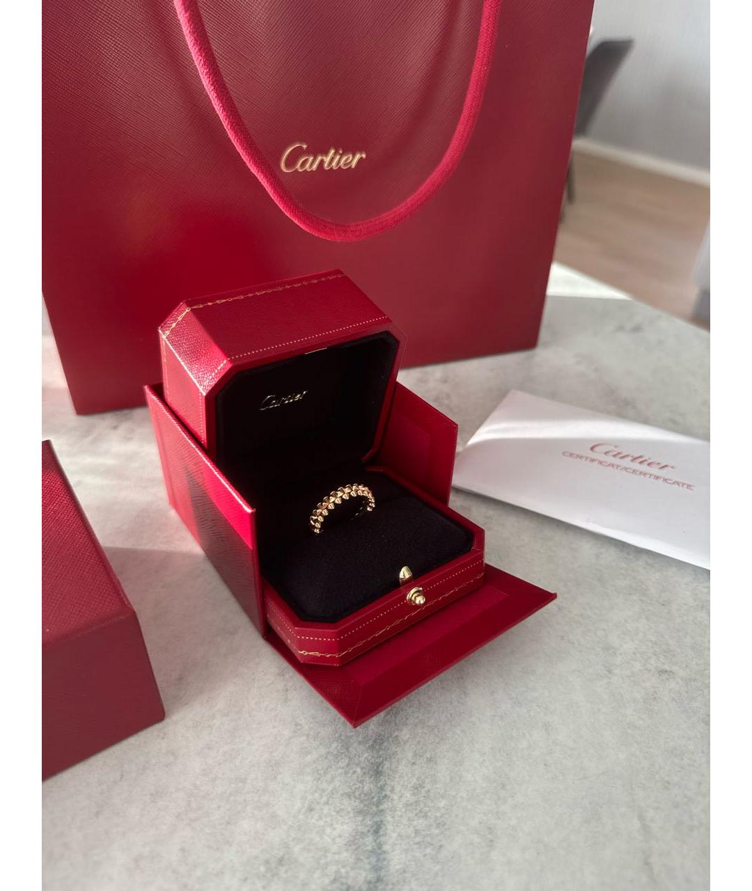 CARTIER Золотое кольцо из розового золота, фото 4