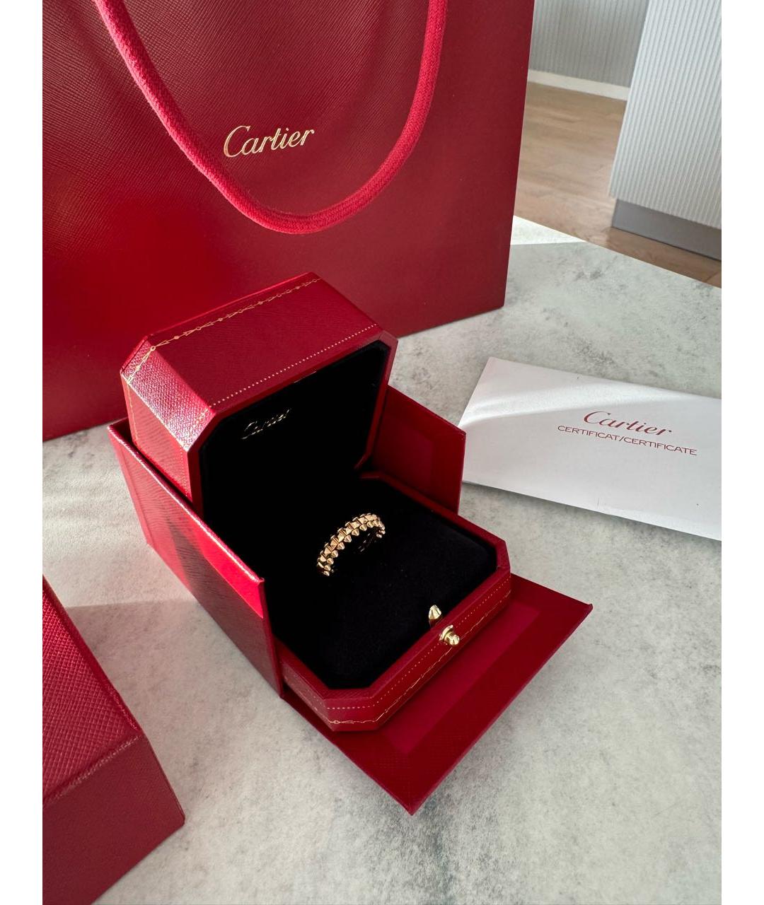 CARTIER Золотое кольцо из розового золота, фото 3