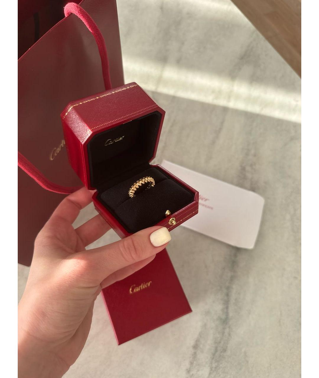 CARTIER Золотое кольцо из розового золота, фото 2