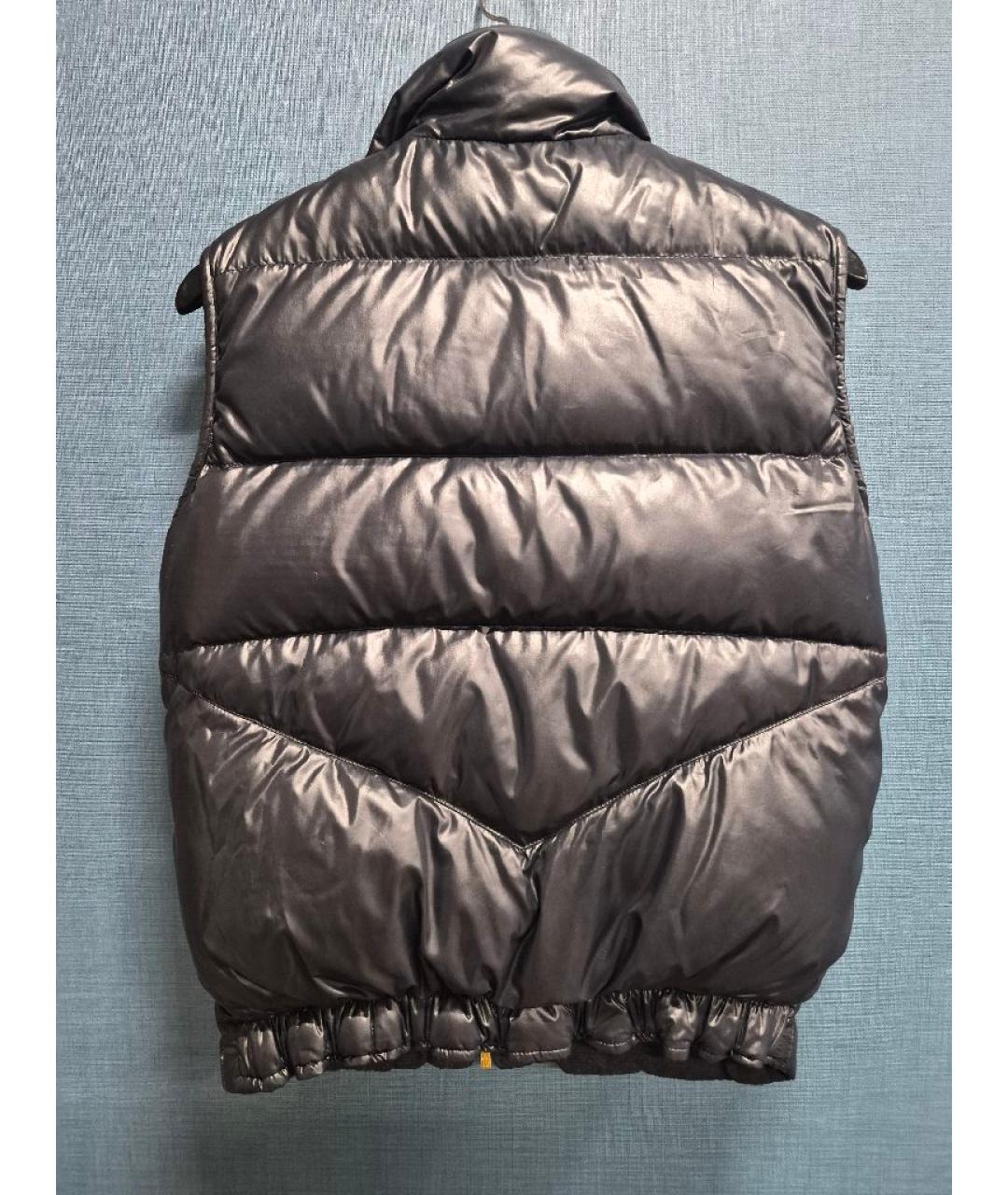 MONCLER Черный жилет, фото 2