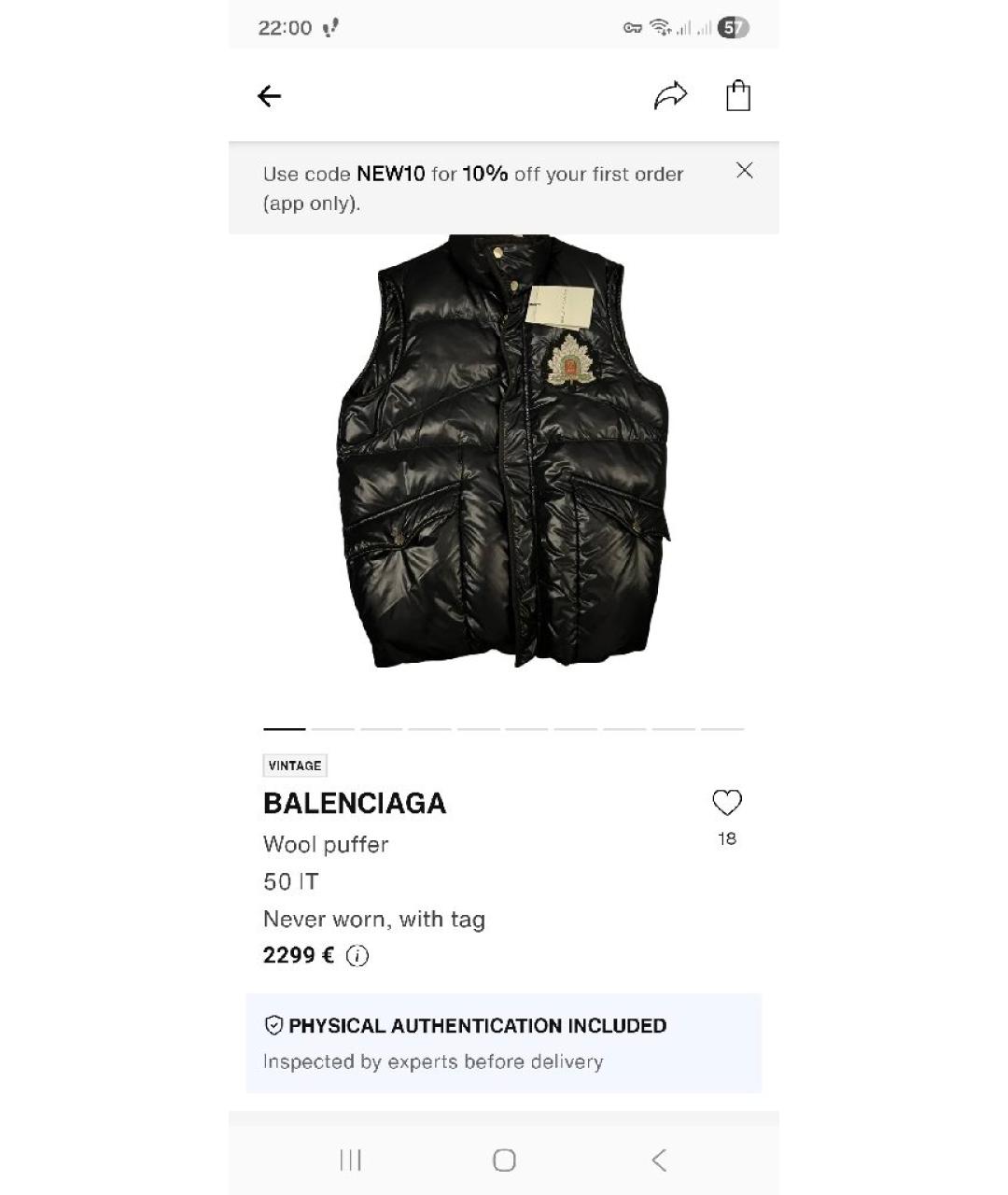 MONCLER Черный жилет, фото 5