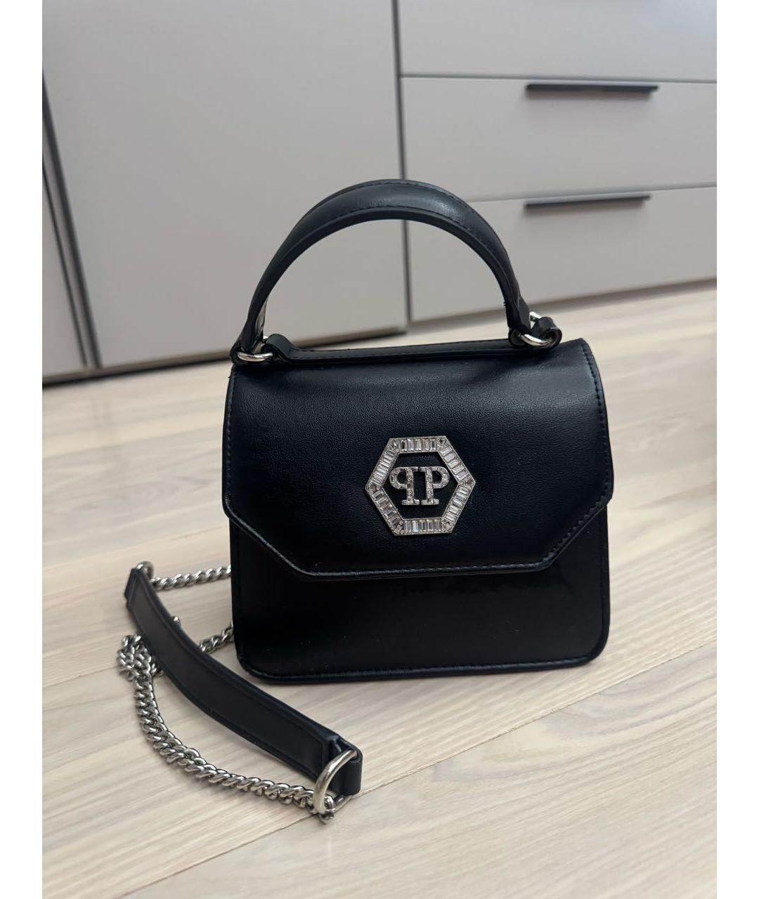 PHILIPP PLEIN Черная сумка, фото 5