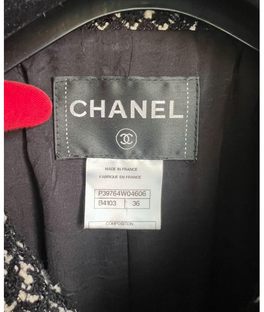 CHANEL Мульти твидовый жакет/пиджак, фото 8