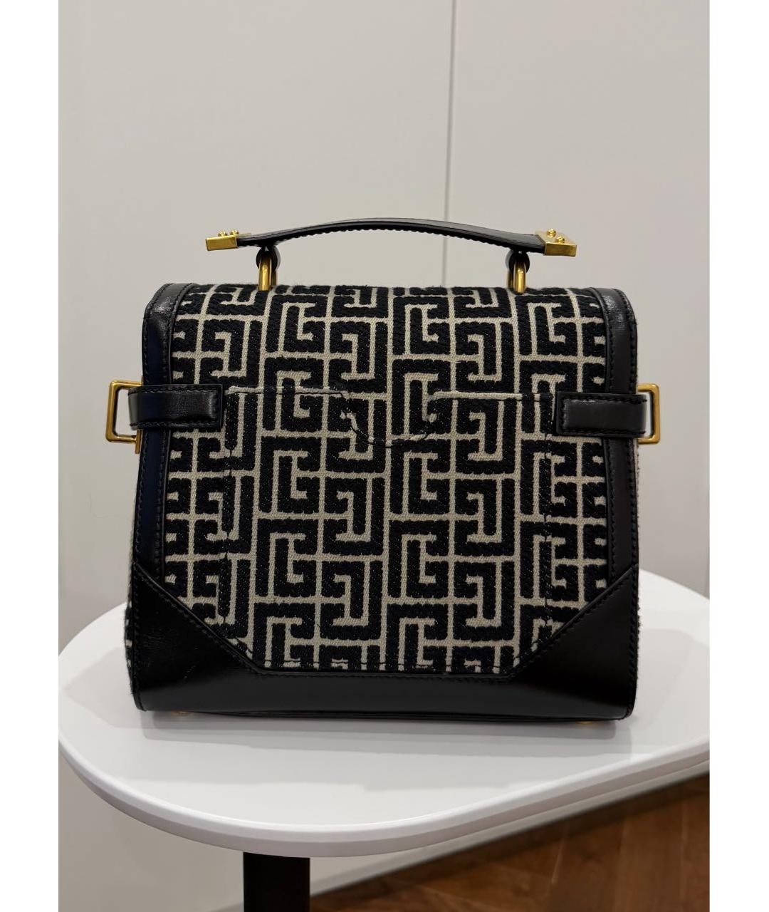BALMAIN Черная сумка через плечо, фото 3