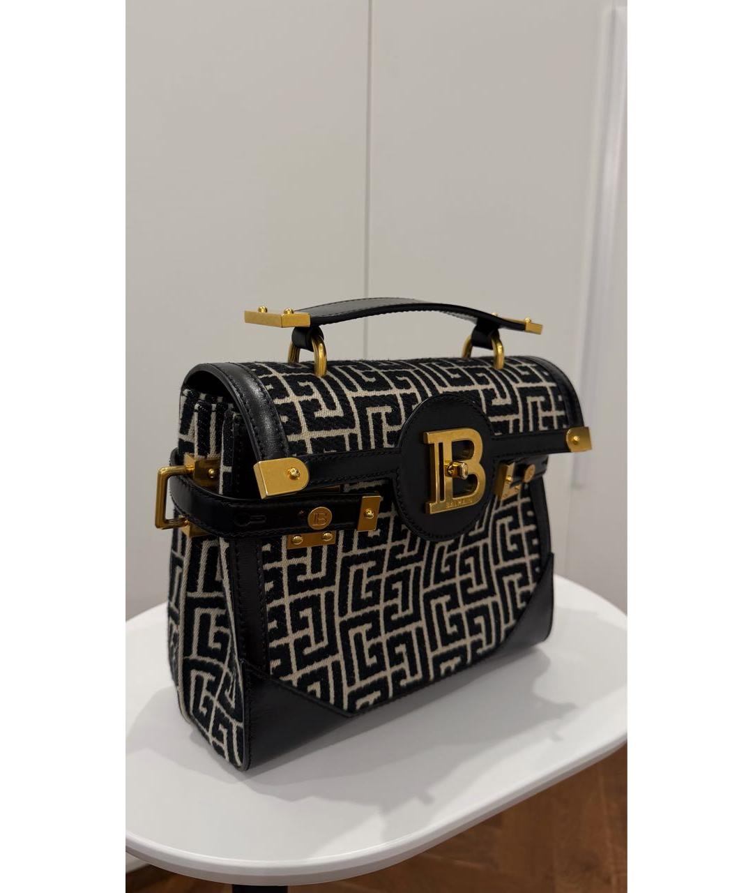BALMAIN Черная сумка через плечо, фото 2