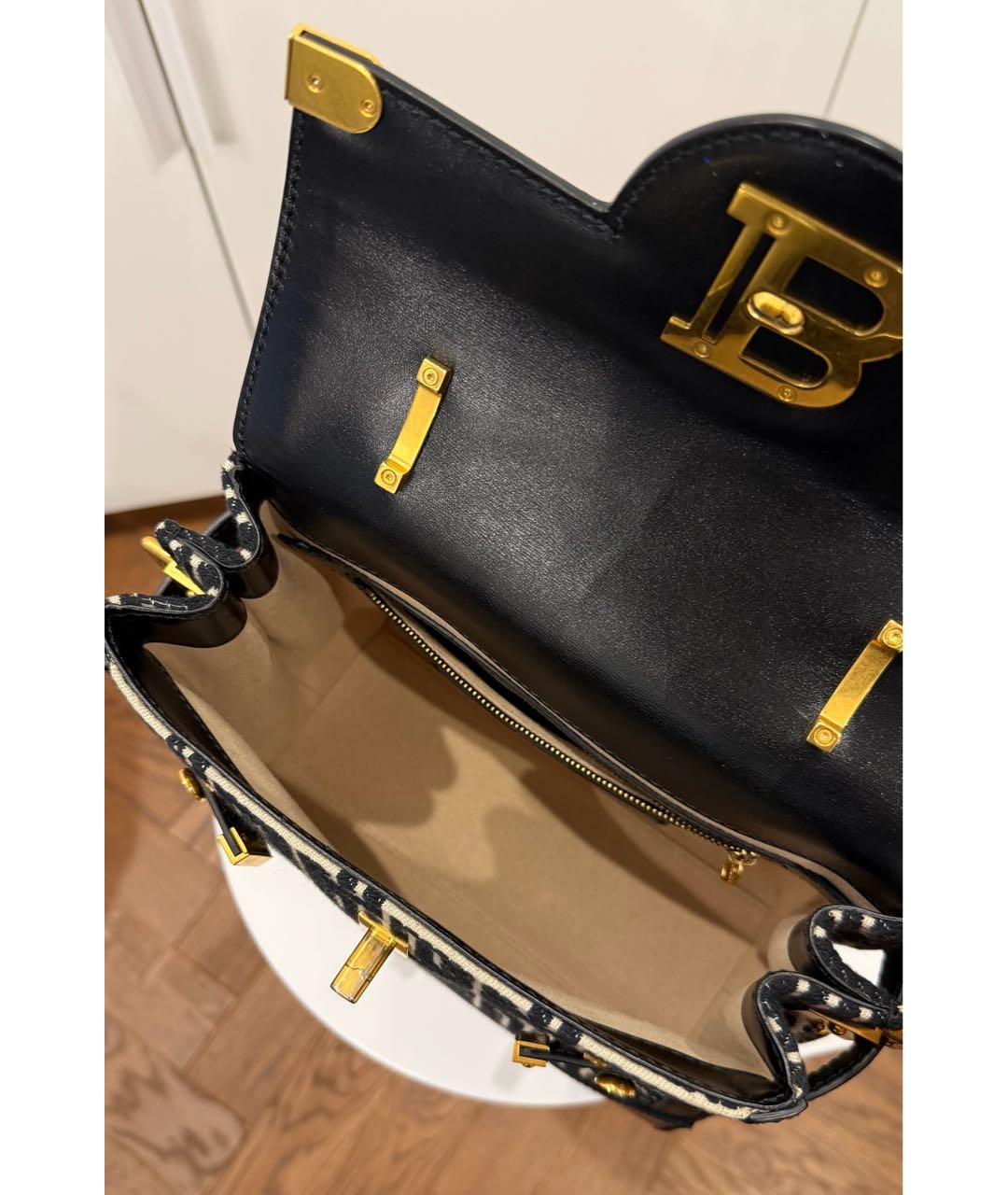 BALMAIN Черная сумка через плечо, фото 4