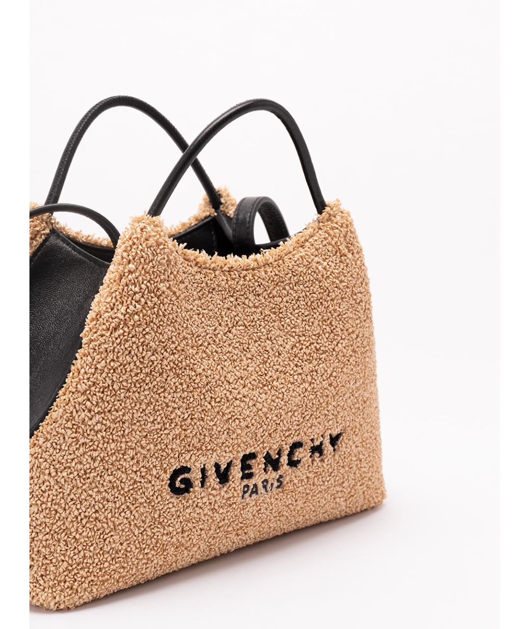 GIVENCHY Бежевая синтетическая сумка через плечо, фото 4