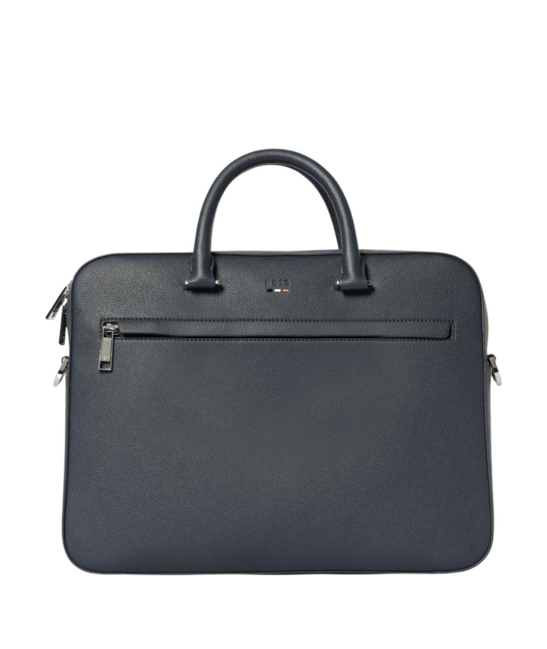HUGO BOSS Синий портфель, фото 1