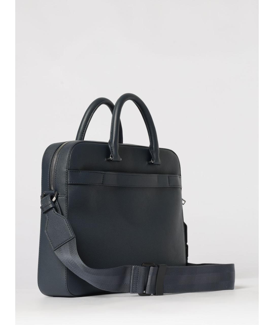 HUGO BOSS Синий портфель, фото 2