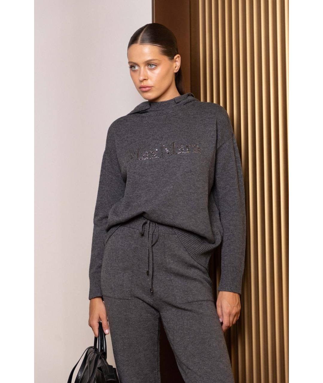 MAX MARA Серый костюм с брюками, фото 3