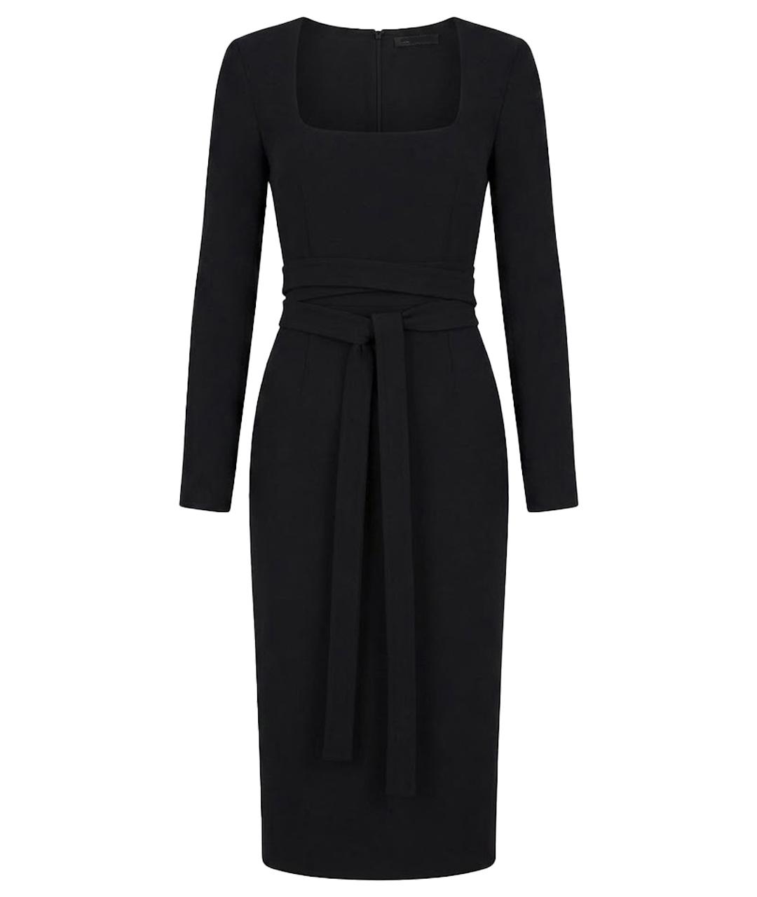 TOM FORD Темно-синее вискозное вечернее платье, фото 1