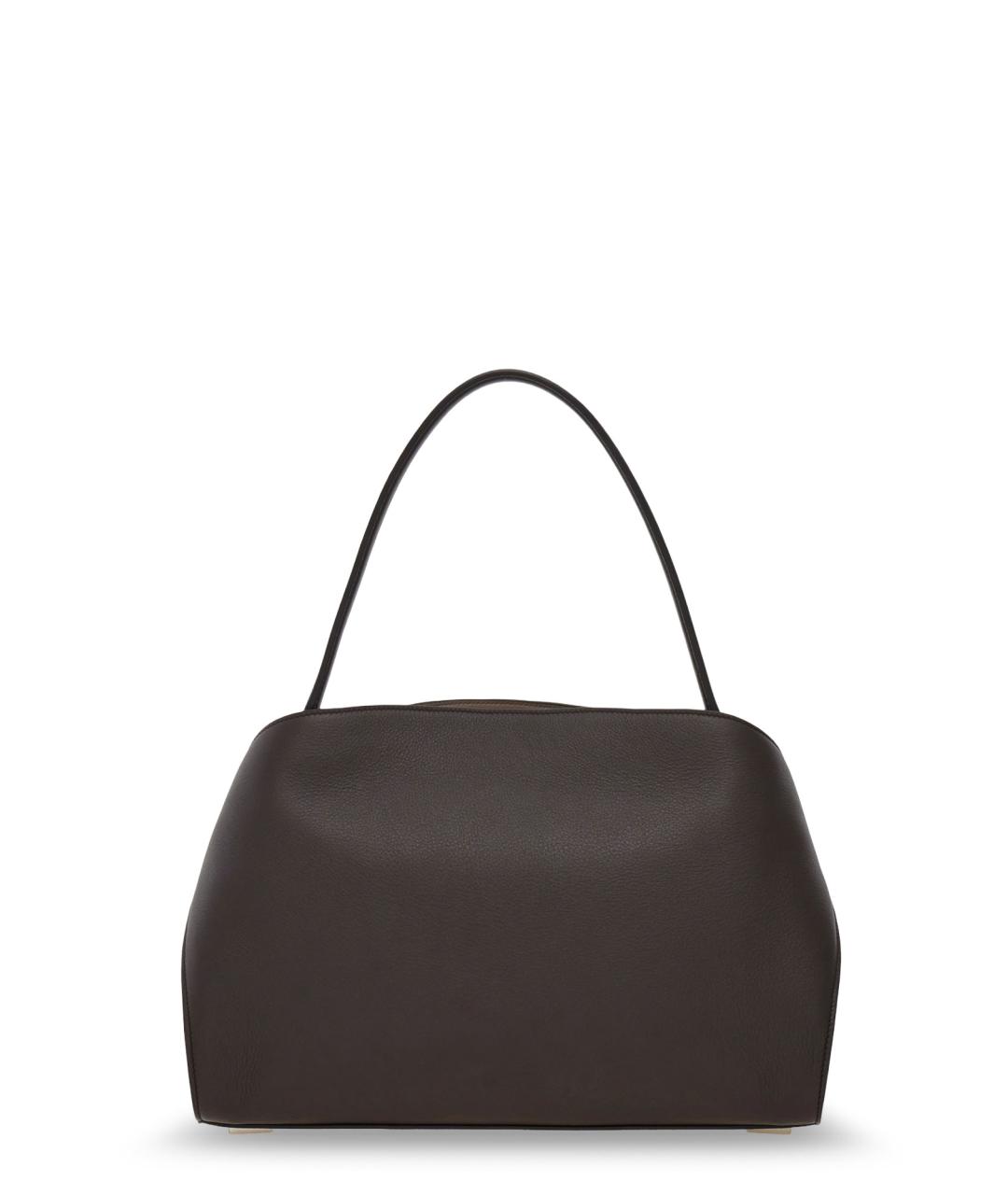 FERRAGAMO Коричневая кожаная сумка тоут, фото 2