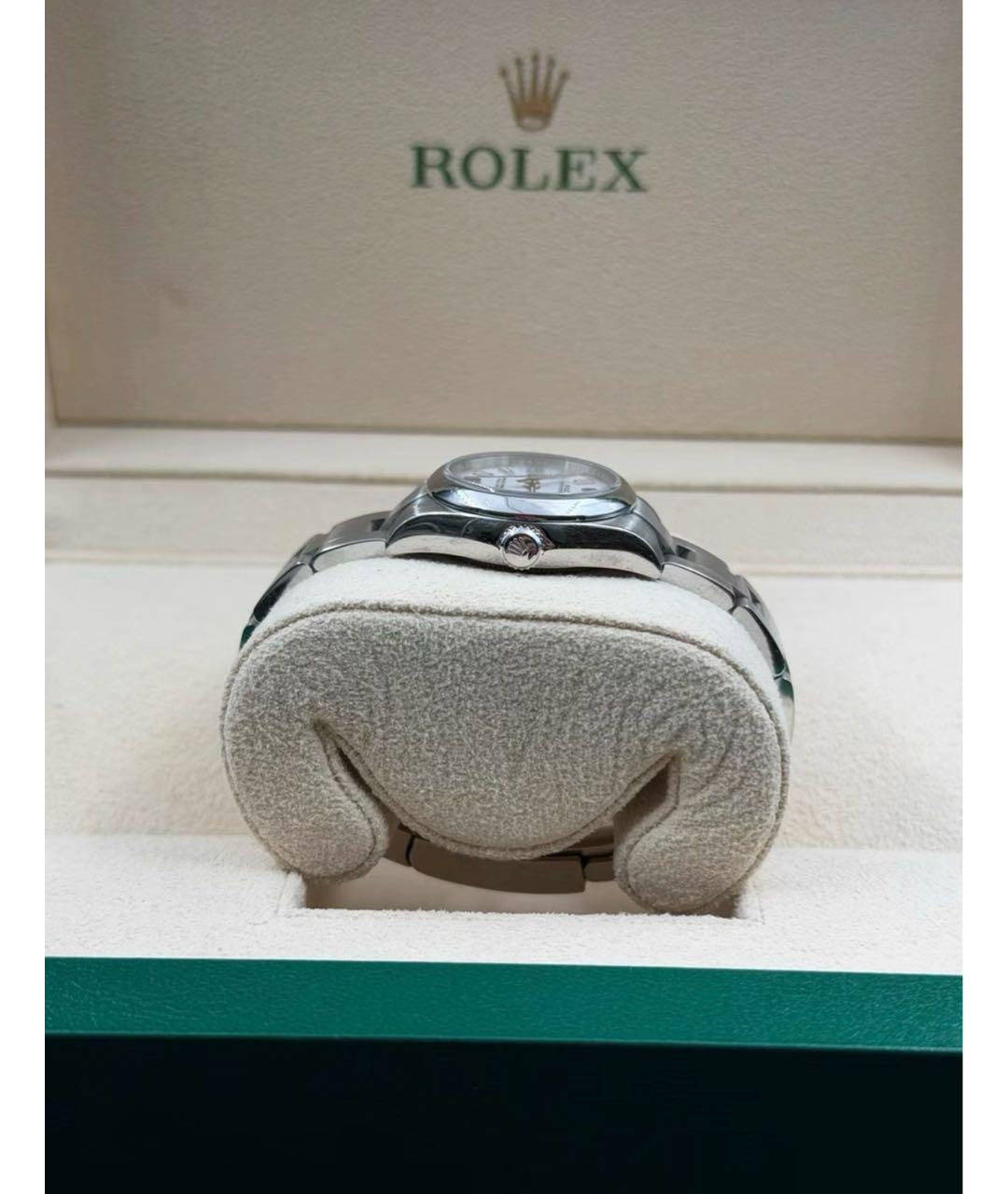 ROLEX Серебряные часы, фото 6
