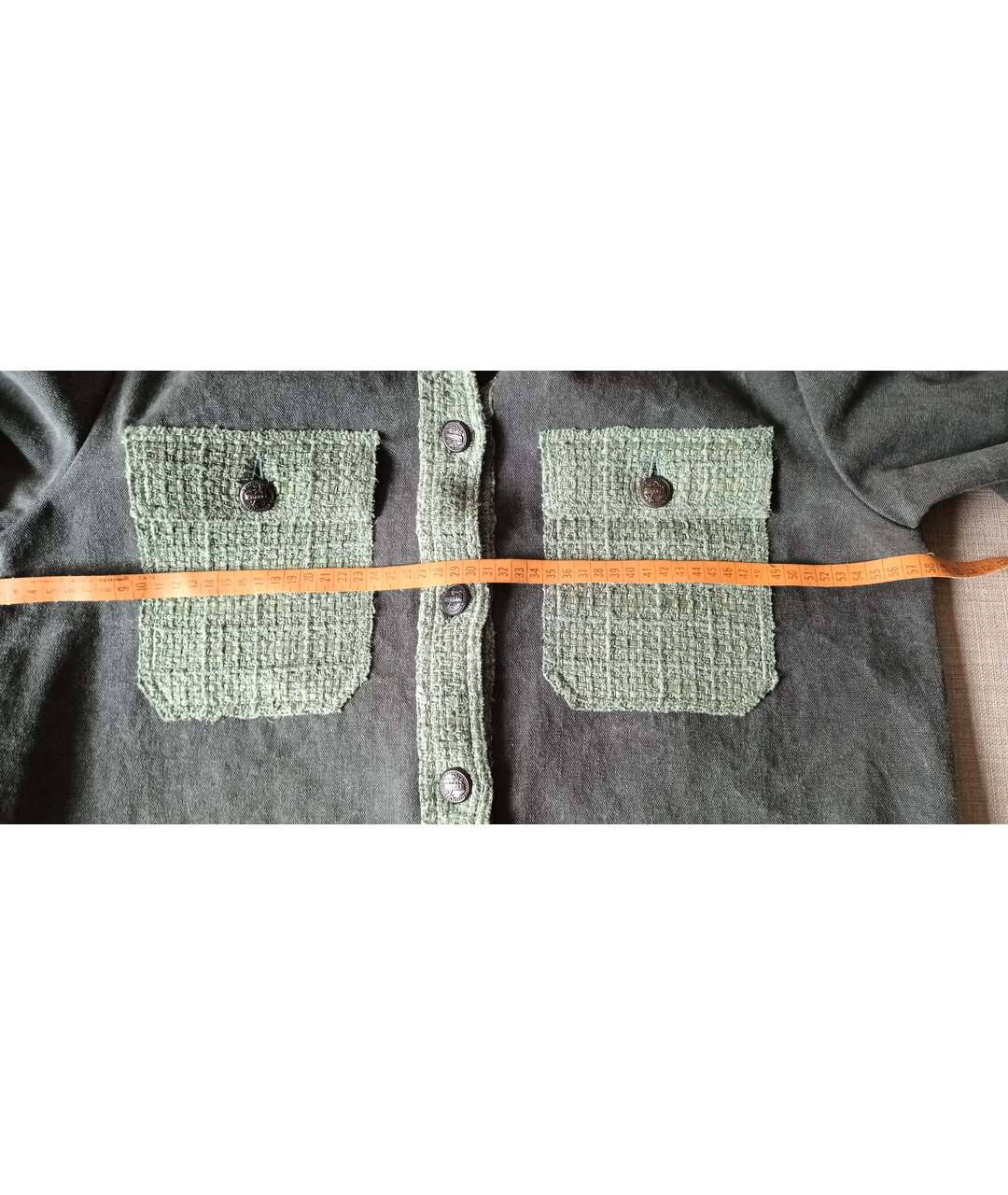 CHANEL PRE-OWNED Зеленый жакет/пиджак, фото 8