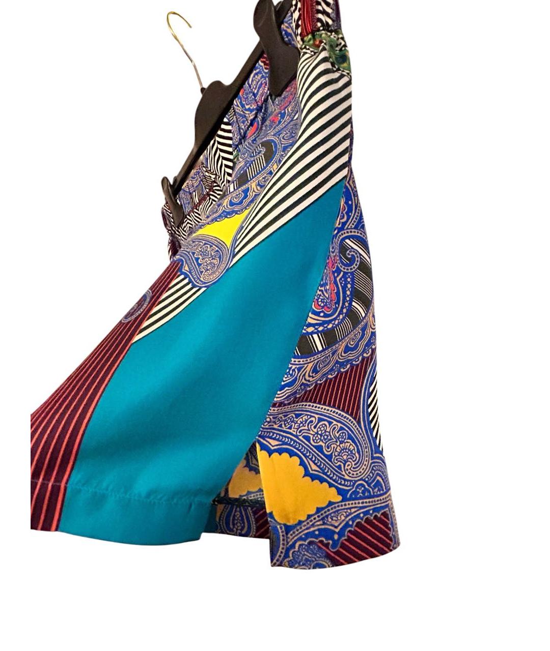 ETRO Мульти шелковые шорты, фото 4
