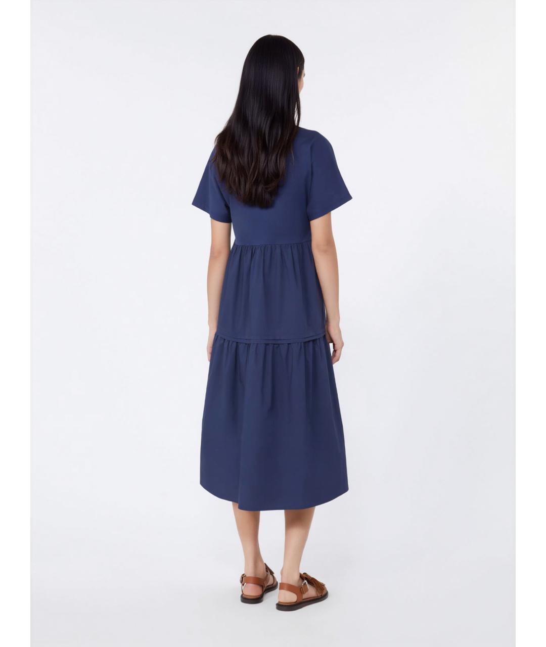 WEEKEND MAX MARA Хлопковое повседневное платье, фото 4
