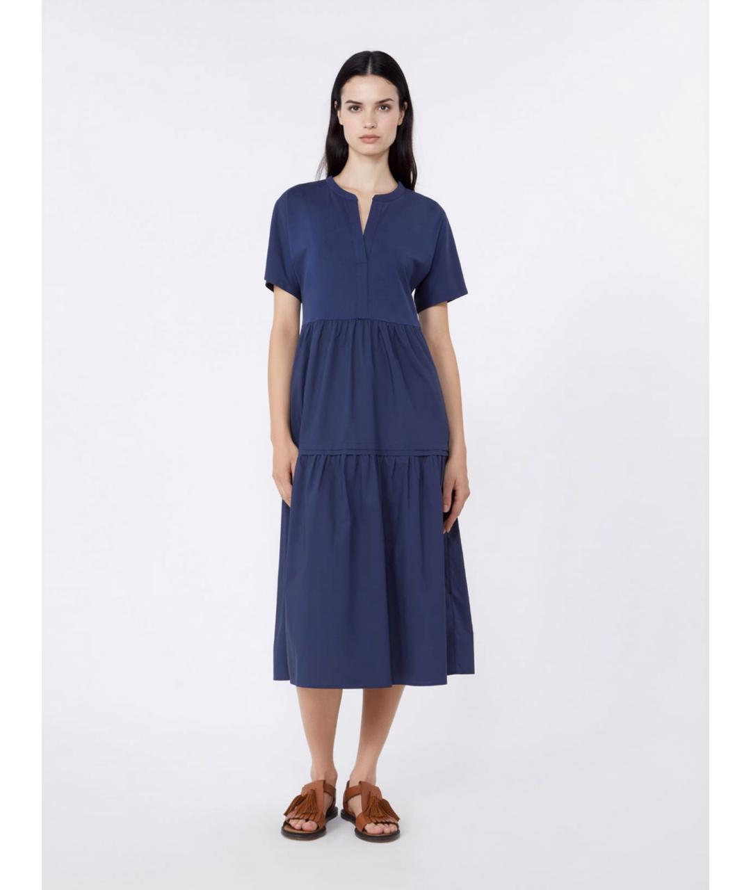 WEEKEND MAX MARA Хлопковое повседневное платье, фото 3