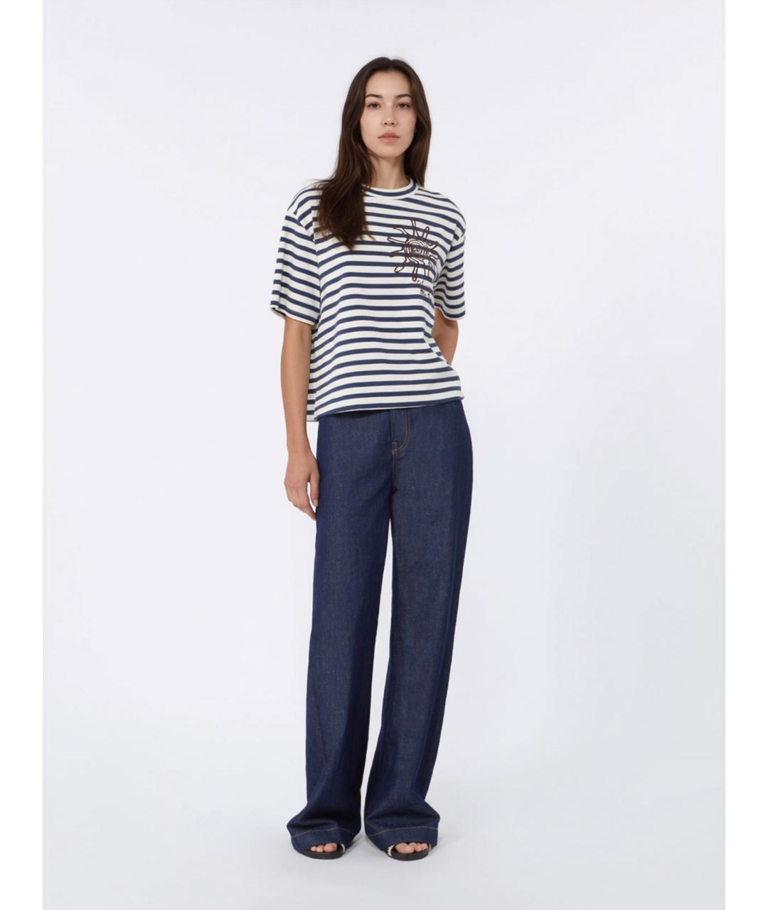 WEEKEND MAX MARA Мульти хлопковая футболка, фото 2
