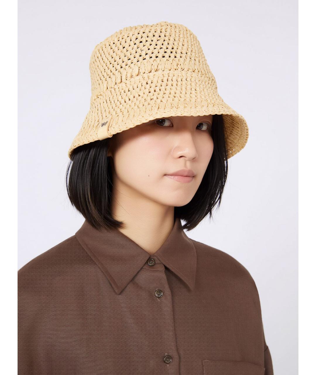 WEEKEND MAX MARA Бежевая панама, фото 2