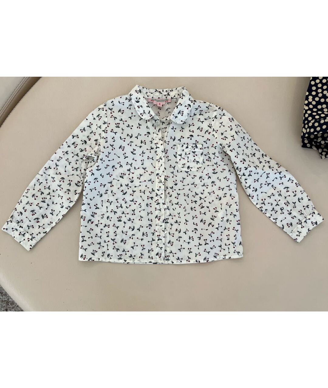 BONPOINT Мульти хлопковая рубашка/блузка, фото 4
