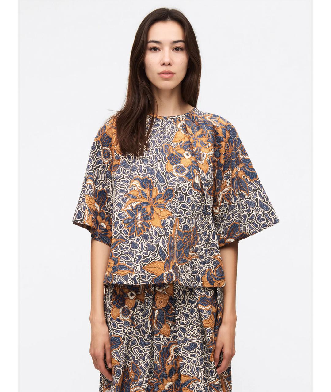 WEEKEND MAX MARA Мульти хлопковая блузы, фото 4