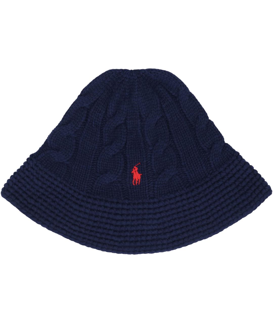 POLO RALPH LAUREN Синяя шерстяная шляпа, фото 1
