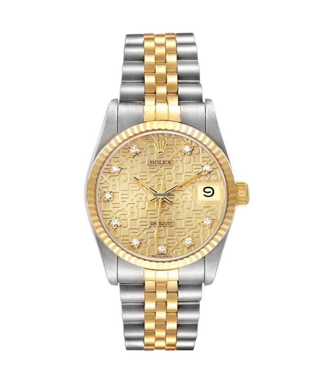 ROLEX Золотые часы из желтого золота, фото 6