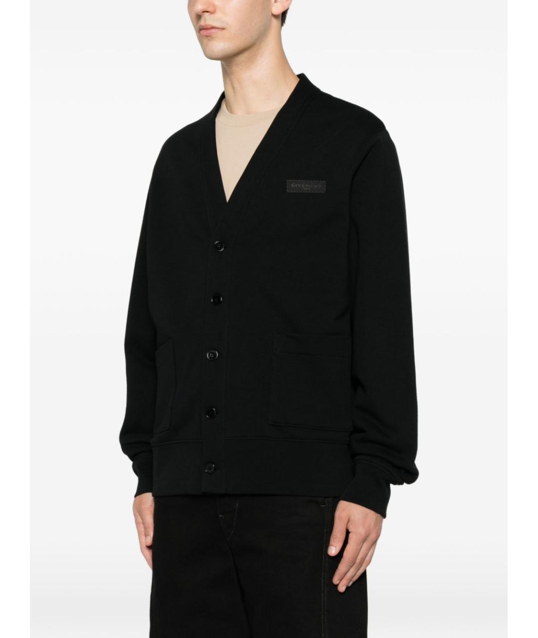 GIVENCHY Черный хлопковый джемпер / свитер, фото 4
