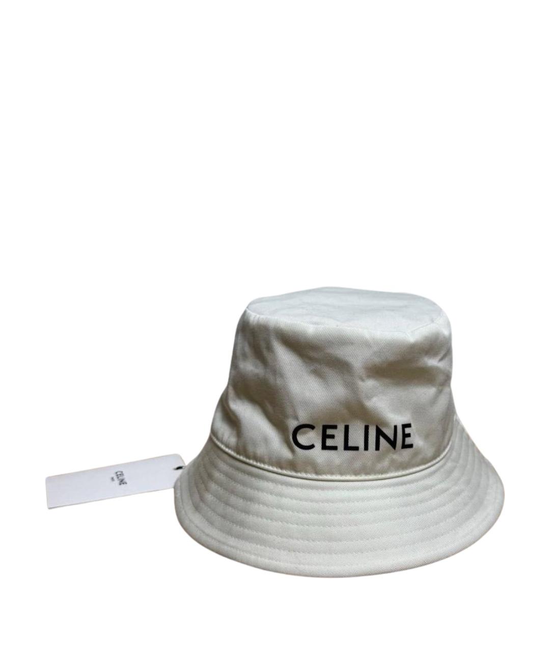 CELINE Белая панама, фото 1