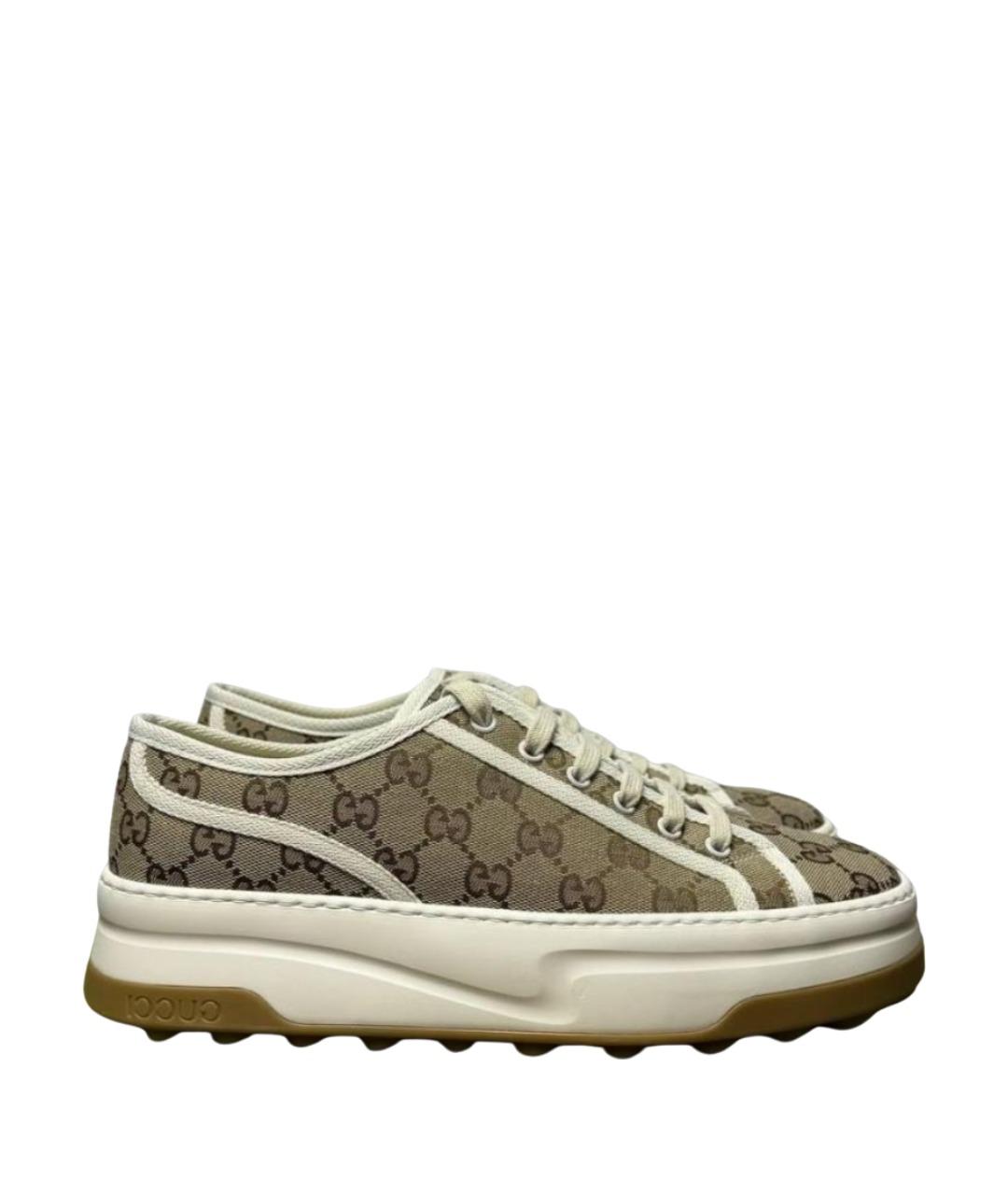 GUCCI Низкие кроссовки / кеды, фото 1