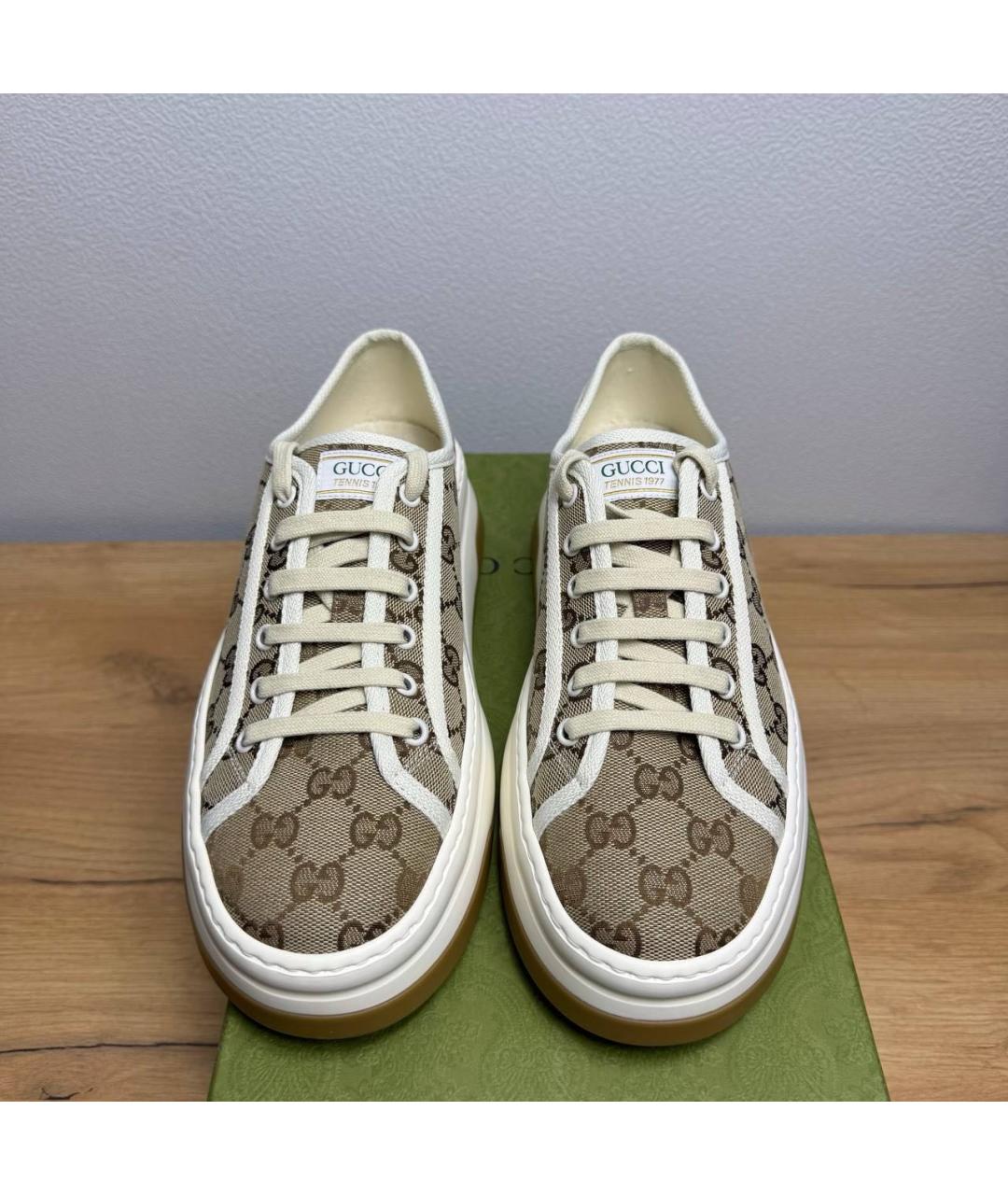 GUCCI Низкие кроссовки / кеды, фото 2