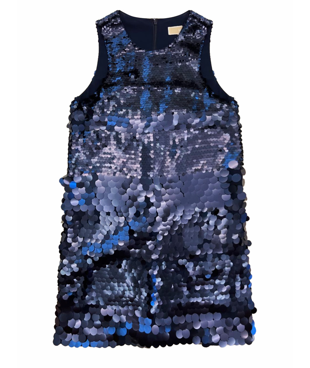 MICHAEL MICHAEL KORS Темно-синее полиэстеровое вечернее платье, фото 1