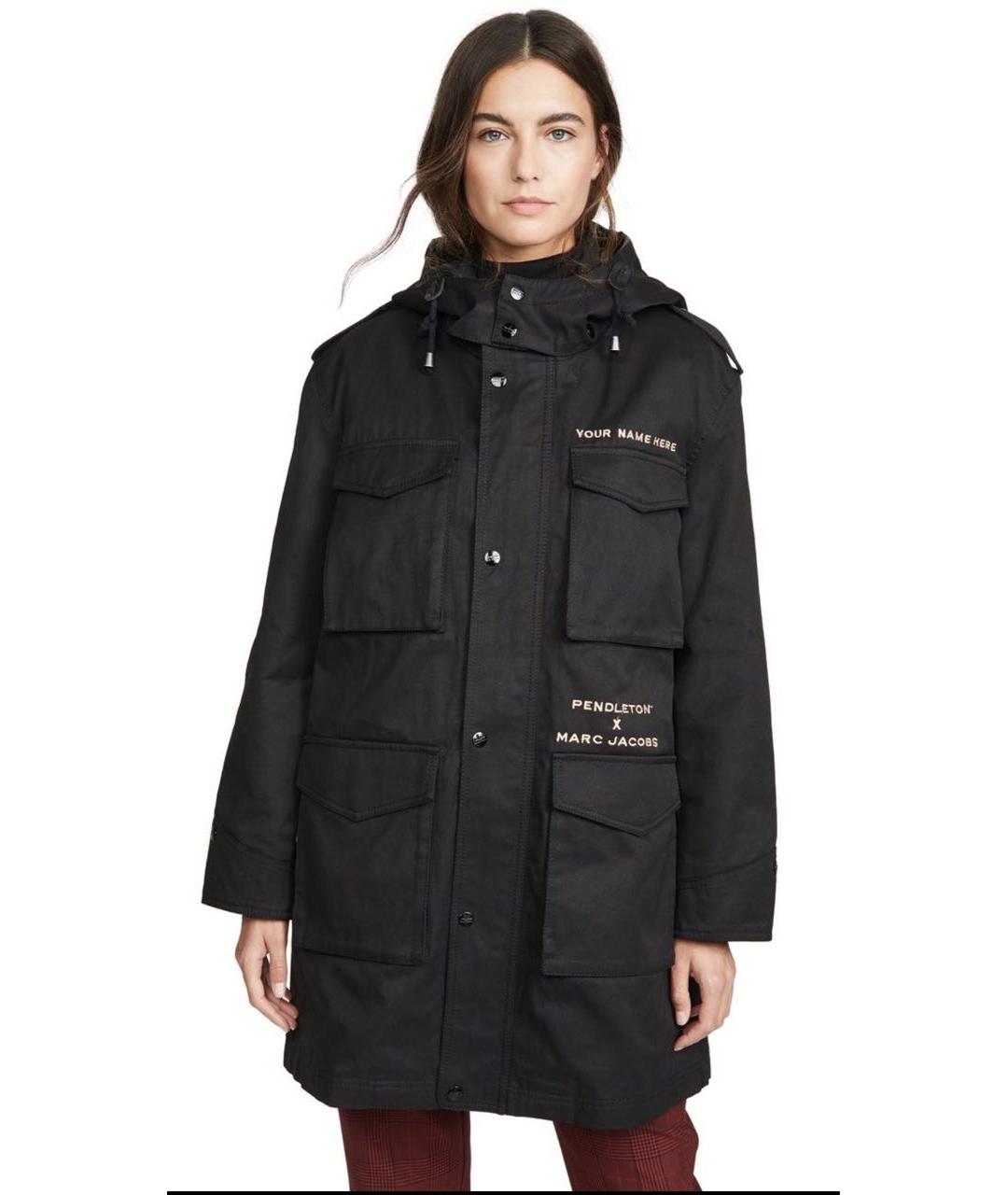 MARC JACOBS Черная хлопковая парка, фото 8